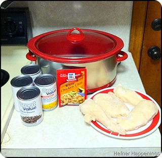 Crockpot White Chicken Chili