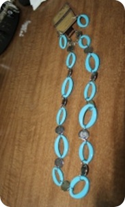 aqua necklace