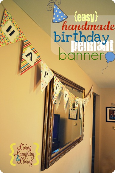 easy handmade banner