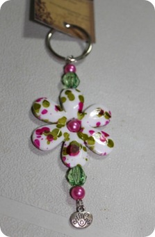 flower keychain