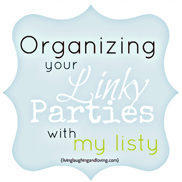 organizing linky parties button 2