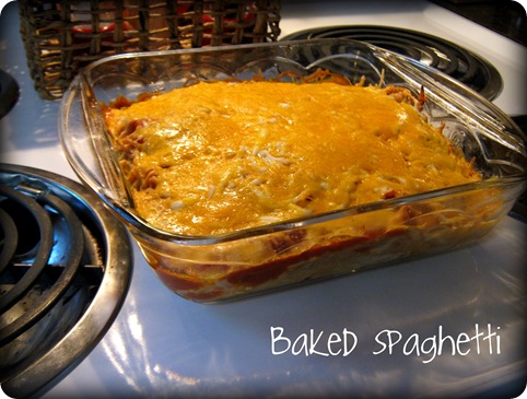 baked spaghetti