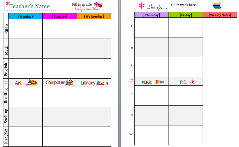Featured image of post Free Editable Weekly : This #1 selling teacher binder is editable and customizable!