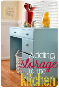 Adding Storage to the Kitchen
